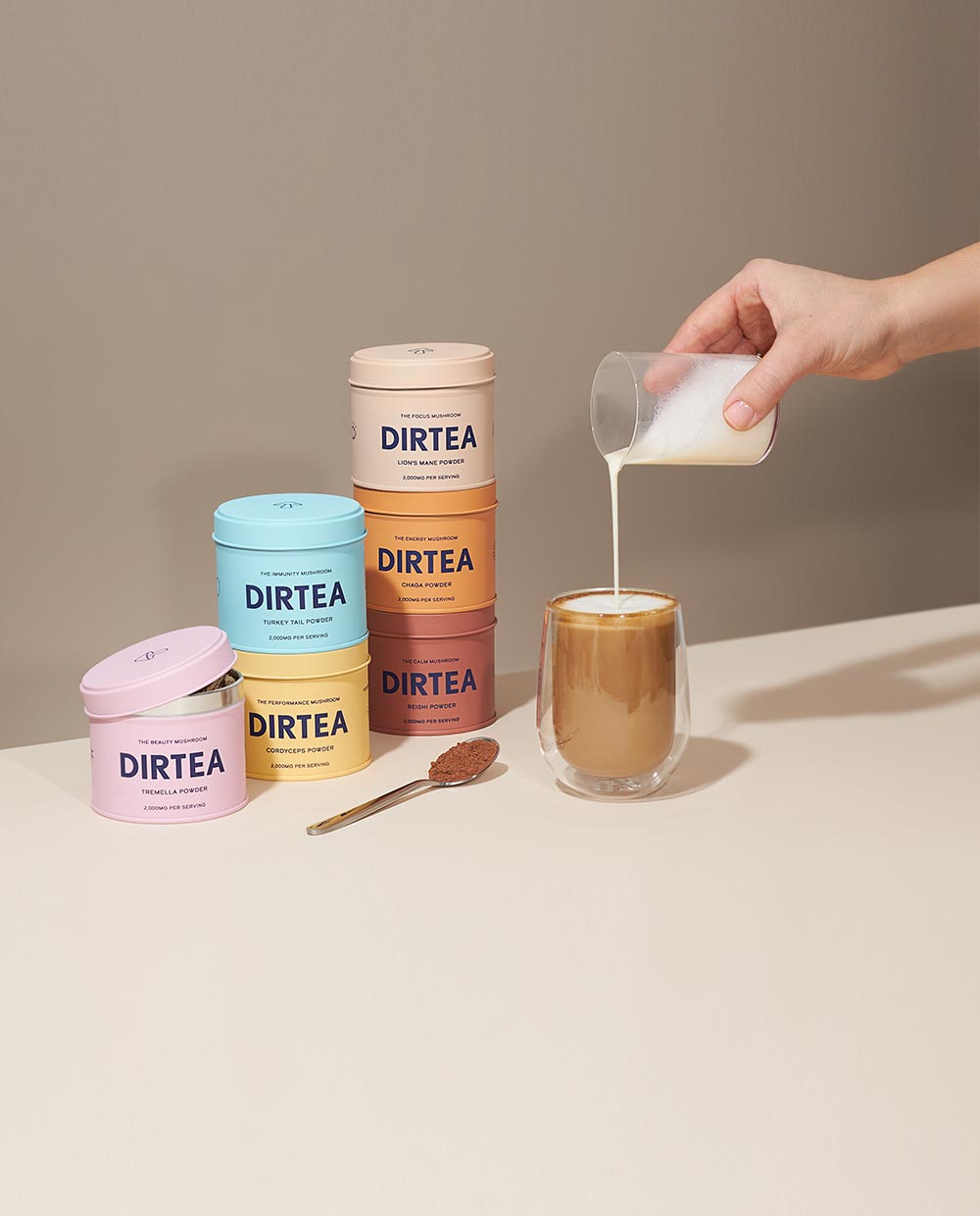 Dirtea Functional Mushroom Powders