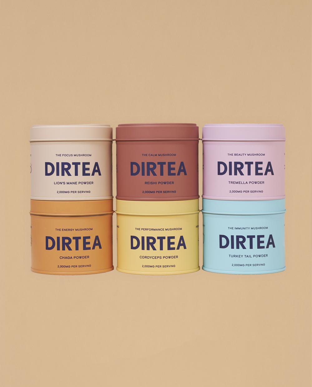 Dirtea Functional Mushroom Powders